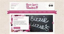 Desktop Screenshot of bizzielizziesflowers.co.uk